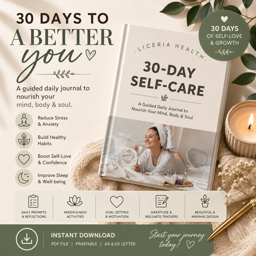 30-Day Self-Care Challenge – A Guided Daily Journal to Nourish Your Mind, Body & Soul by Liceria Health: is it worth buying?