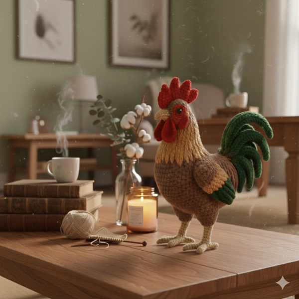 Crochet Rooster Pattern PDF | Farm Animal Amigurumi  pattern| Crochet Chicken Toy  Amigurumi - Detailed Farm Animal Crochet Chicken Plushie by bitsbites boutique: is it worth buying?