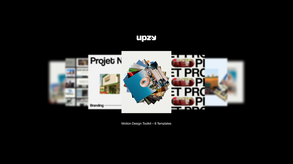 Motion Design Toolkit – 8 Templates by Upzy: is it worth buying?