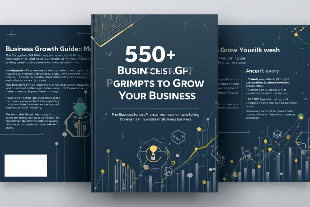 Ultimate ChatGPT Prompt Pack: 550+ for Entrepreneurs 💼 — product preview