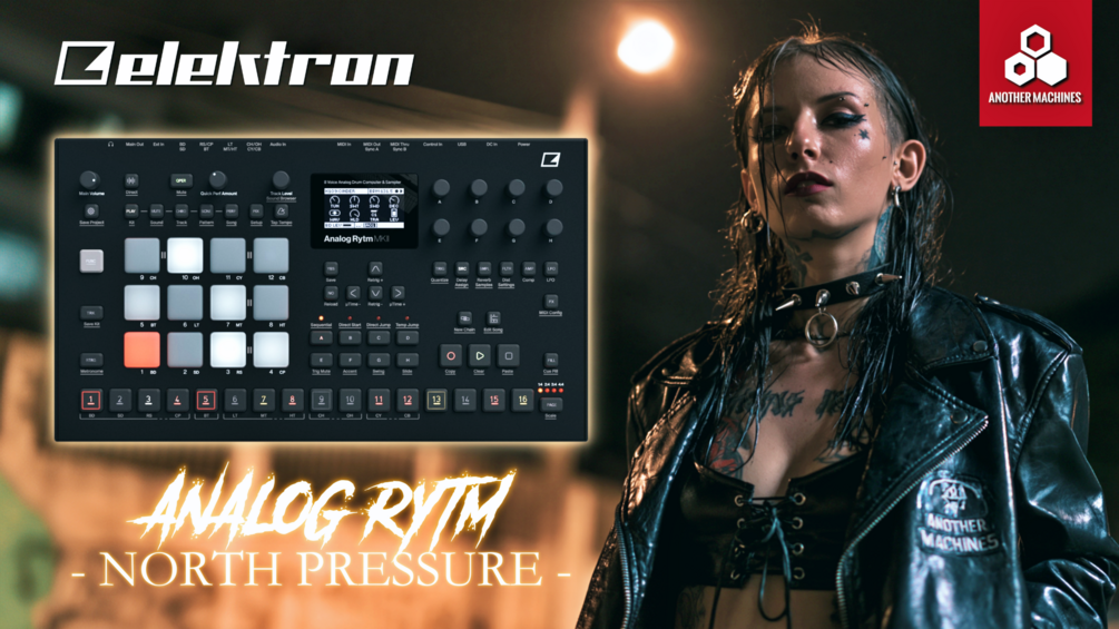 ⚡ ELEKTRON ANALOG RYTM MKII – NORTH PRESSURE ⚡ — product preview