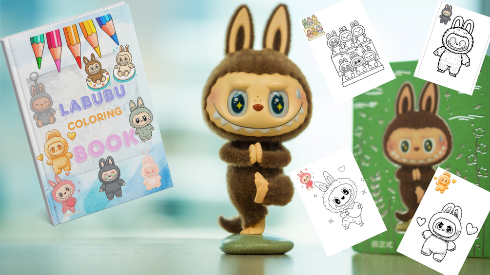 LABUBU COLORING BOOK — product preview
