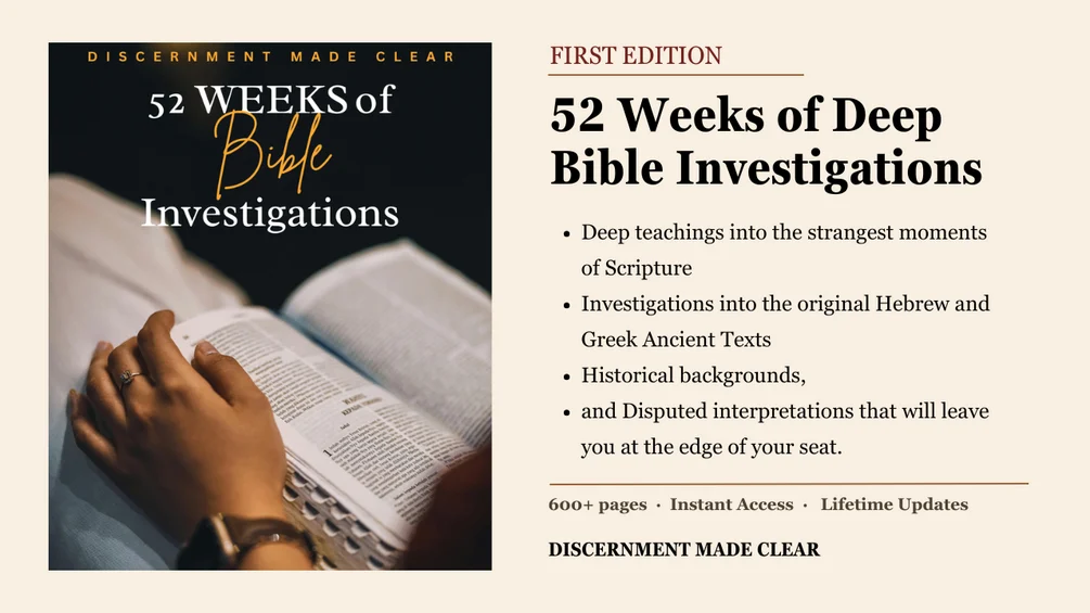 52 Weeks of Complete Bible Investigations — product preview