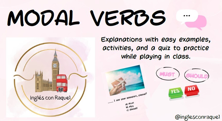 Modal verbs presentation — product preview